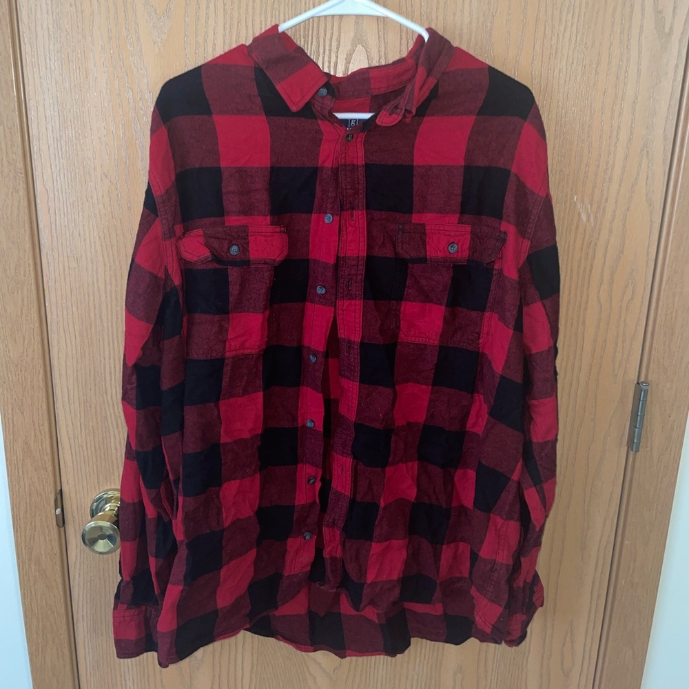 George Men’s Flannel Jacket 2XL